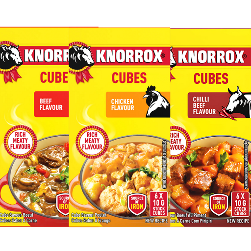 Knorrox Stock Cubes - 6s - 60g