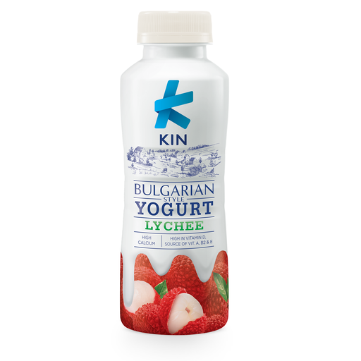 [14133] KIN Yoghurt 200ml (Lychee)