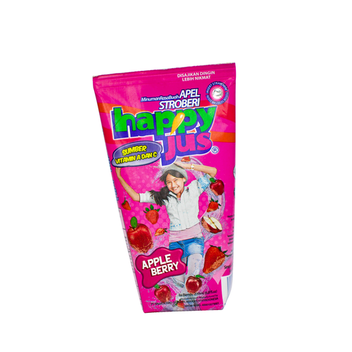 [12121] Happy Jus 200ml (Apple Berry)