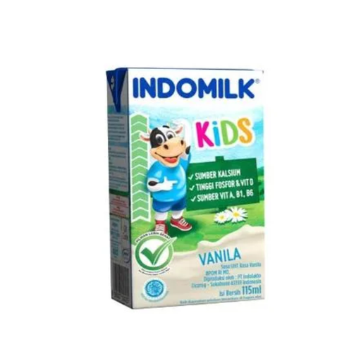 [14006] Indomilk Kids 115ml (Vanilla)