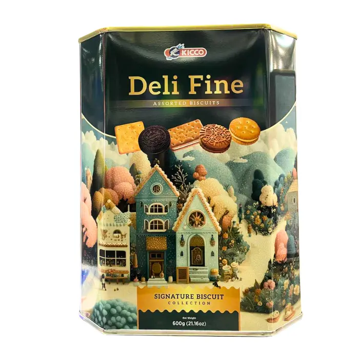 Kicco Assorted Biscuits 600g Tin