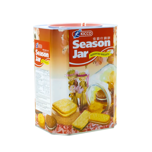 [21182] Kicco Assor Bisc 700g Tin (Seaso)