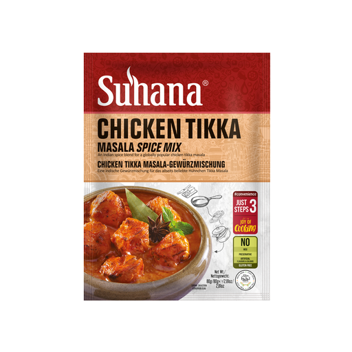 [35512] Suhana RTC Spice Mix 80g / 100g (Chicken Tikka Mass 80g)