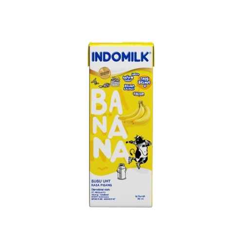 [14015] Indomilk 180ml (Banana)