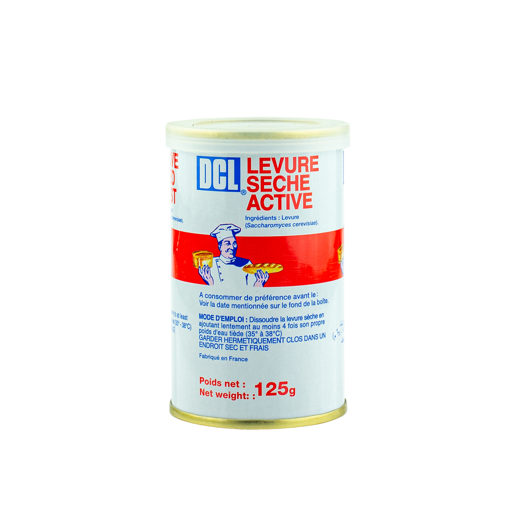 DCL Yeast 125g Tin