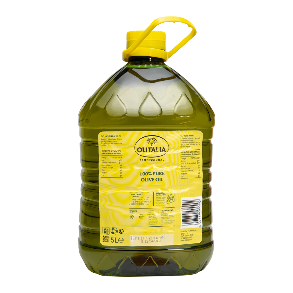 Olitalia Pure Olive Oil 5L Pet