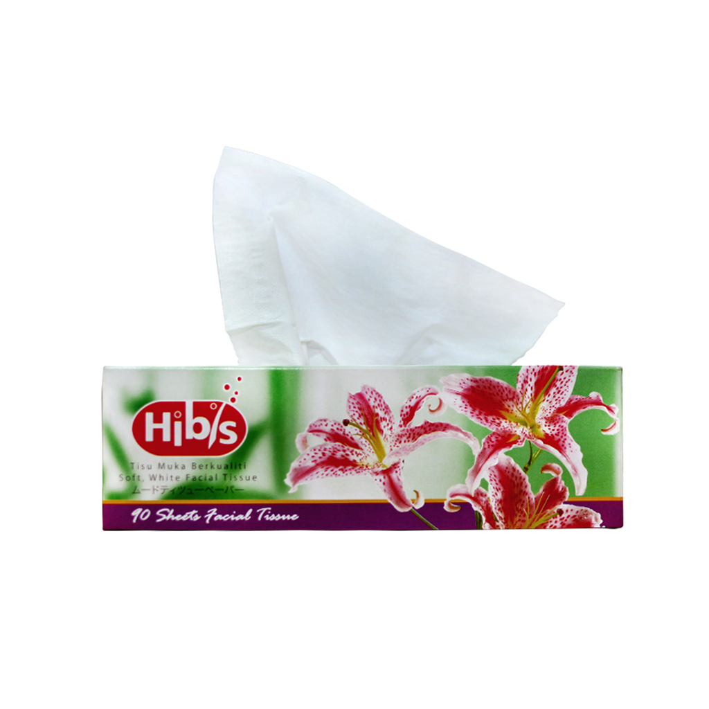 Hibis Box Tissue 90's Pkt