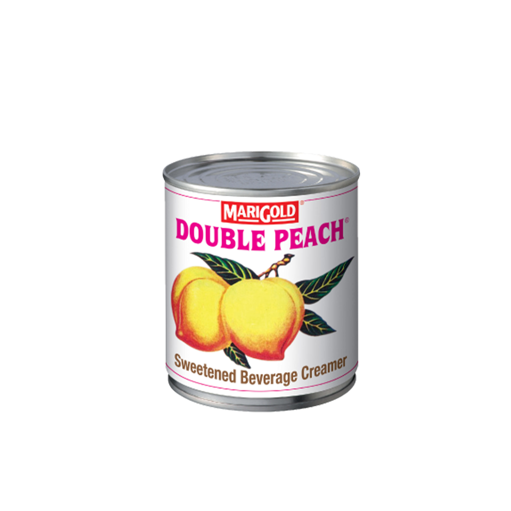 Double Peach Condensed Milk 390g Tin