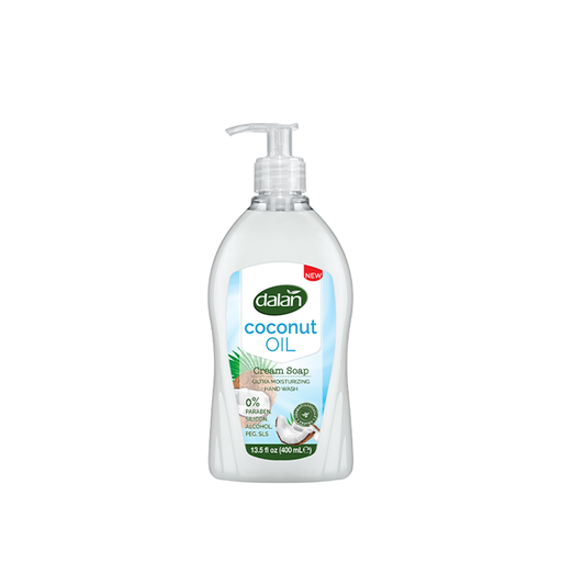 [66104] Dalan Cream Soap 400ml (Coconut Oil)