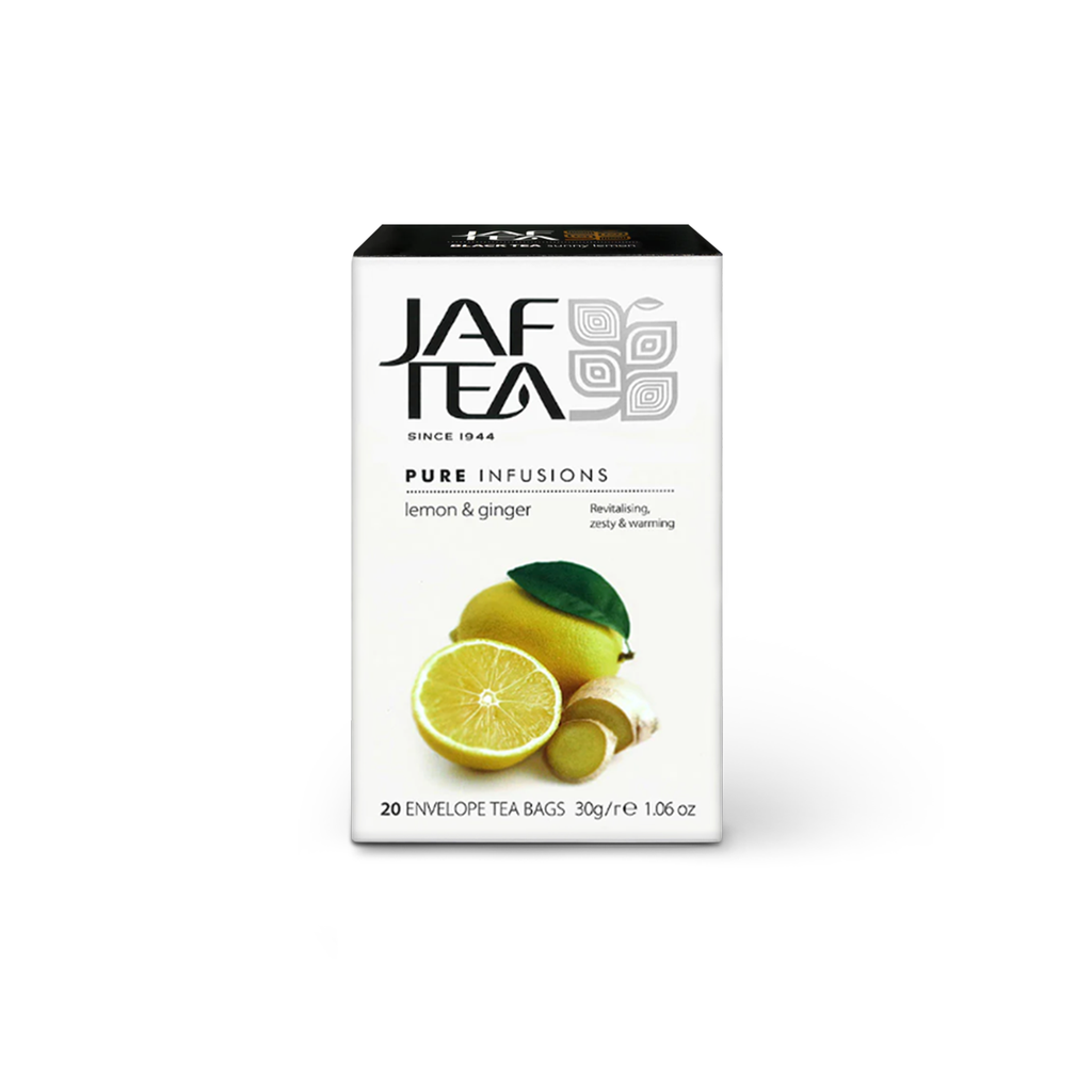JAF Tea Pure Infused 20FE Ginger & Lemon