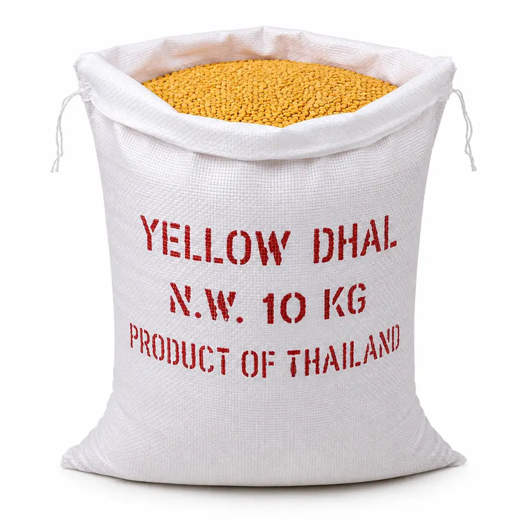 Dhal Moong Yellow 10 KG Bag