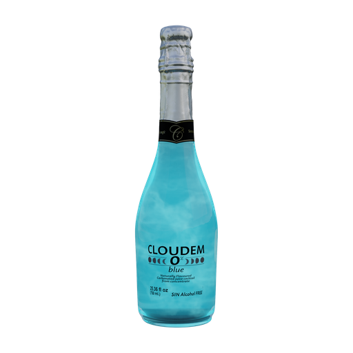 [11141] Cloudem Zero Sparkling 750ml (Blue)