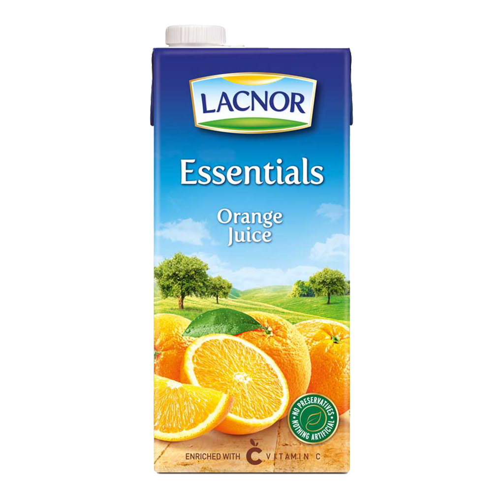 Lacnor Juice 1 Ltr - Orange Damaged