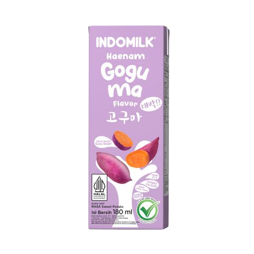[14017] Indomilk 180ml (Goguma)
