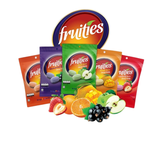 [24014] Fruit Point Candy 120g (Orange)