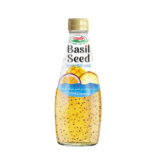 [12202] Nawon Basil Seed Drink 290ml (Fruit Cocktail)