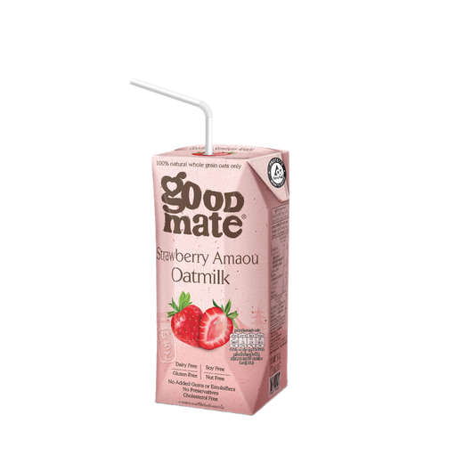 [14313] Goodmate Oat Milk 180ml (Strawberry)