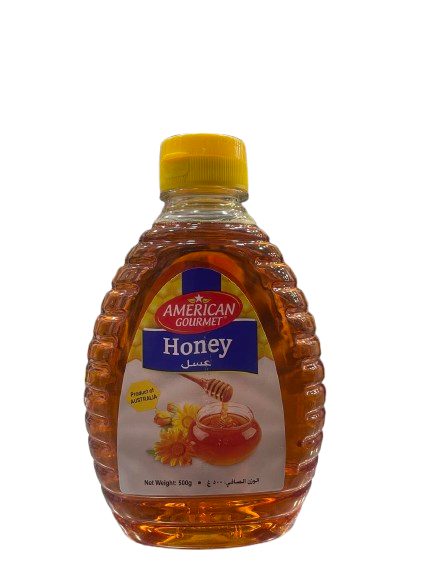 American Gourmet Honey 500g Bot