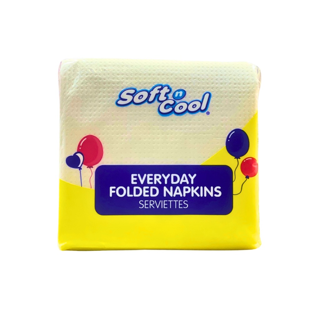 Soft N Cool Serviette Napkin 80'