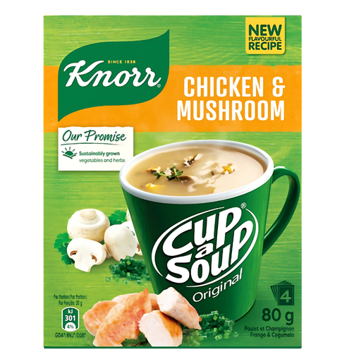 [41102] Knorr Cup-A-Soup - Regular 80g/84g (Chicken & Mushroom)