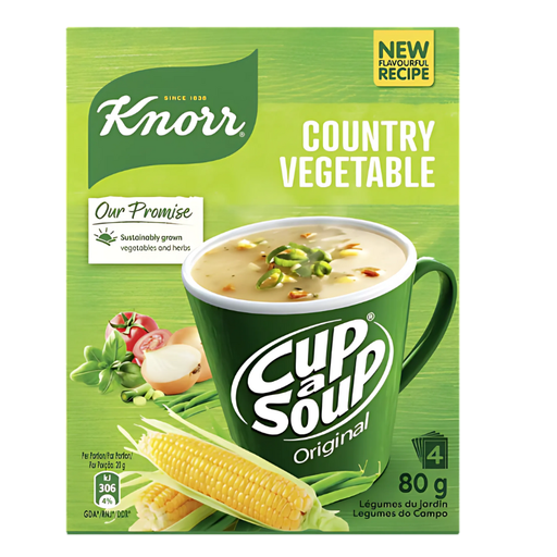 [41104] Knorr Cup-A-Soup - Regular 80g/84g (Country Vegetable)