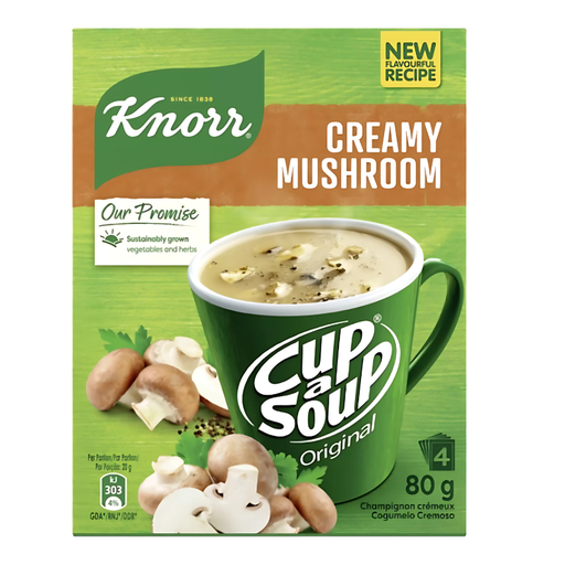 [41105] Knorr Cup-A-Soup - Regular 80g/84g (Creamy Mushroom)