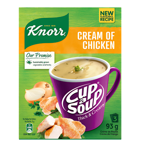 [41107] Knorr Cup-A-Soup - Thick & Creamy 93g (Cream of Chicken)