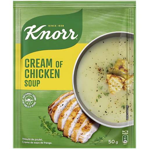 [41122] Knorr Soup Powder 50g (Cream Of Chicken Soup)