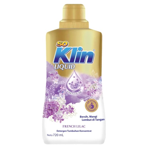 [52362] So Klin Liquid Detergent 720ml (French Lilac)
