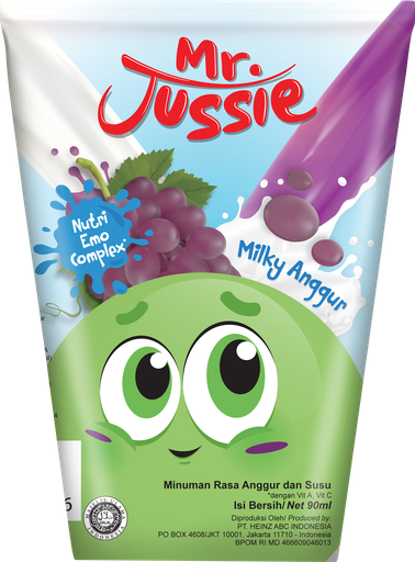 [12235] Mr Jussie Milky 90ml (Grape)