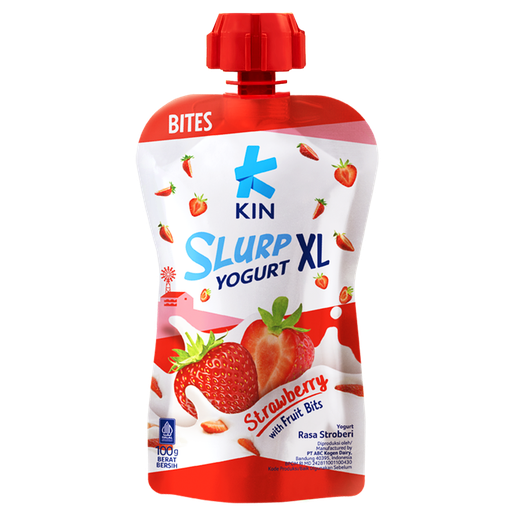 [14152] Kin XL Slurp Yoghurt 80g (Strawberry)