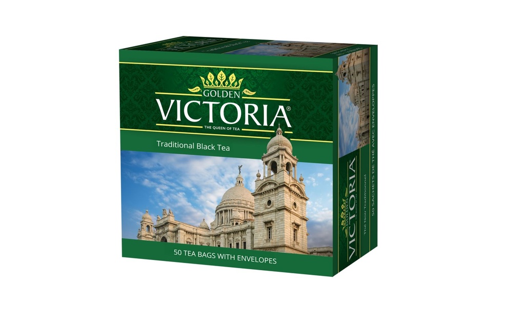 Golden Victoria Black Tea 50's Box
