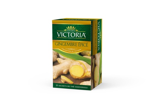 [16514] Golden Victoria Flavor Tea 25's Box (Ginger)