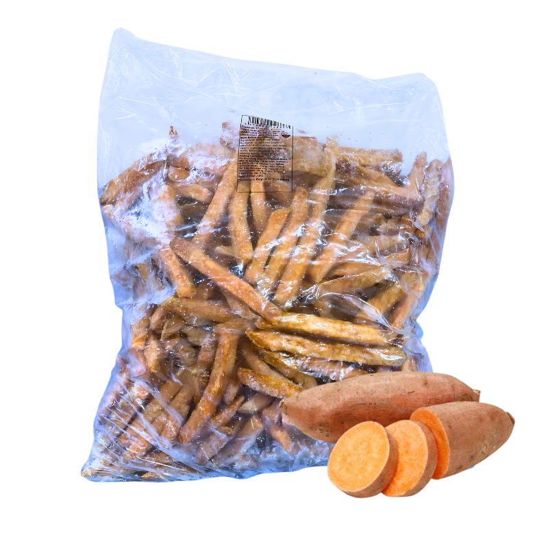 Ecofrost Sweet Potato Fries No Skin 2.5Kg