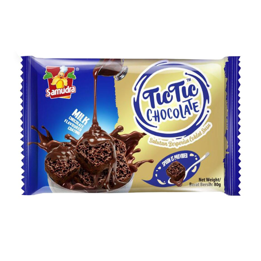 [22165] Samudra Tic Tic Cake 80g (Chocolate)