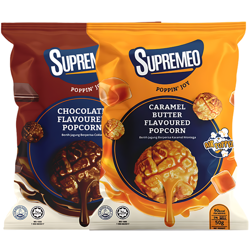 [23261] Supremo Popcorn 50g (Caramel)