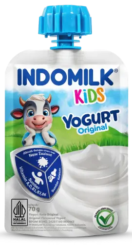 [14161] Indomilk Kids Yoghurt Pouch 70g (Original)