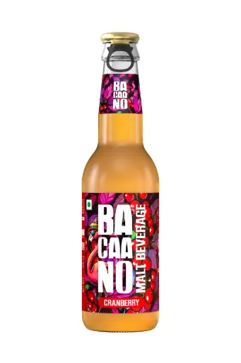 Bacaano Non-Alcoholinc Beer-330Mil (Cranberry)