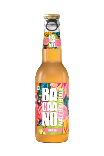Bacaano Non-Alcoholinc Beer-330Mil (Guava)