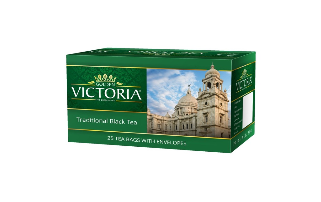 Golden Victoria Green Tea 25's Box