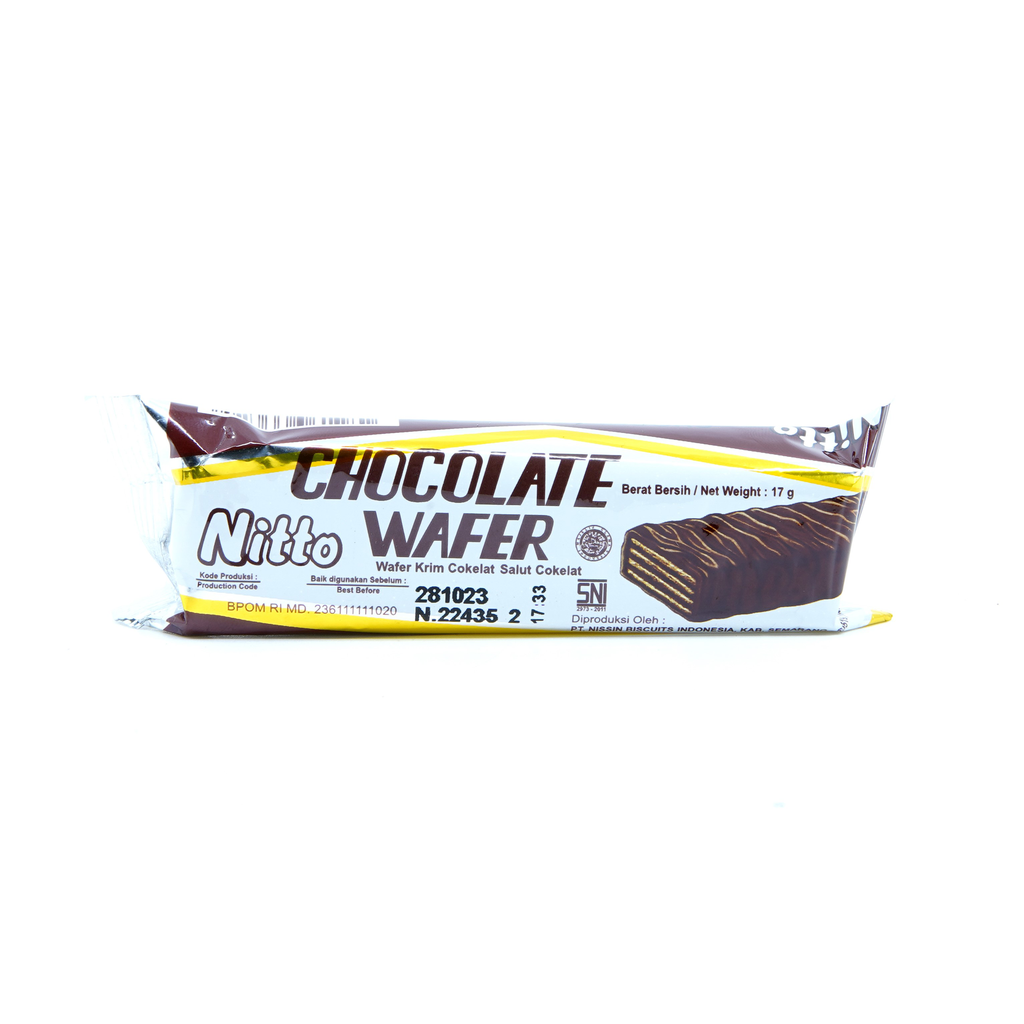 Sale Nitto Chocolate Wafer 17g