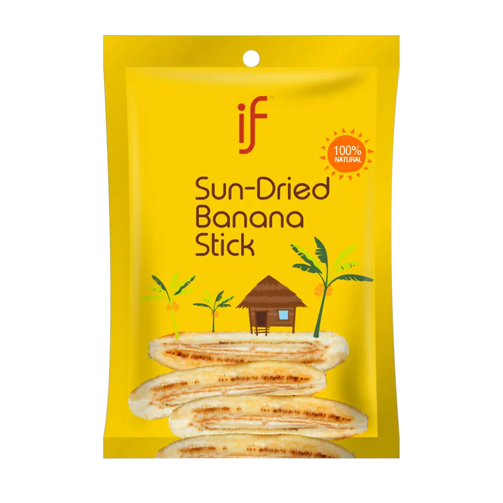 IF Sun Dried Banana Stick 60g