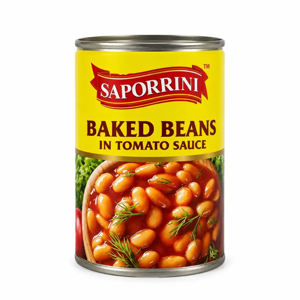 Saporrini Baked Bean In Tomato Sauce 425g