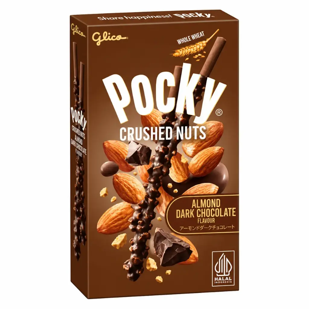 Pocky Stick Crushed Almond 25g