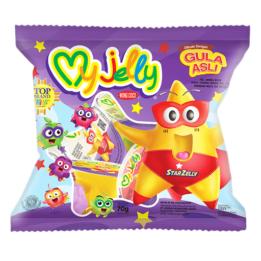 [24034] Nata De Coco My Jelly 420g Pkt