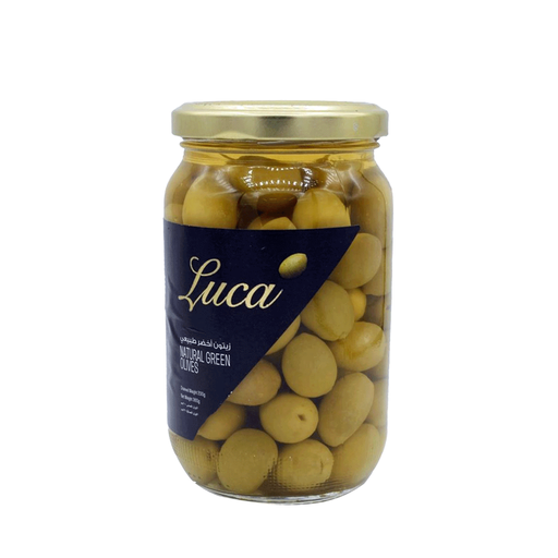 [42172] Luca Green Olives 200g Bottle