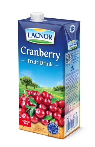 [13021] Lacnor Juice 1 Ltr - Cranberry