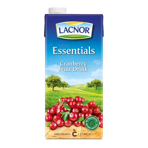 [13021] Lacnor Juice 1 Ltr - Cranberry