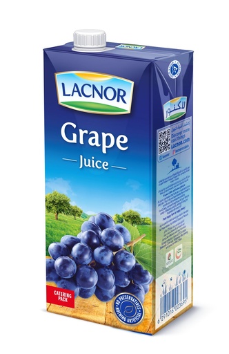 [13023] Lacnor Juice 1 Ltr - Grape