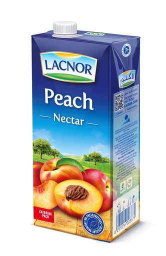[13027] Lacnor Juice 1 Ltr - Peach